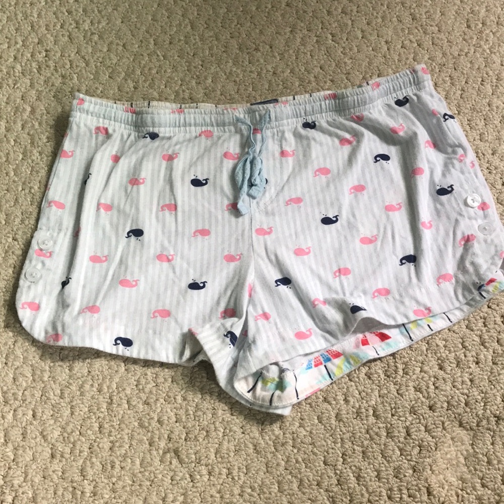 Whale Pajama Shorts